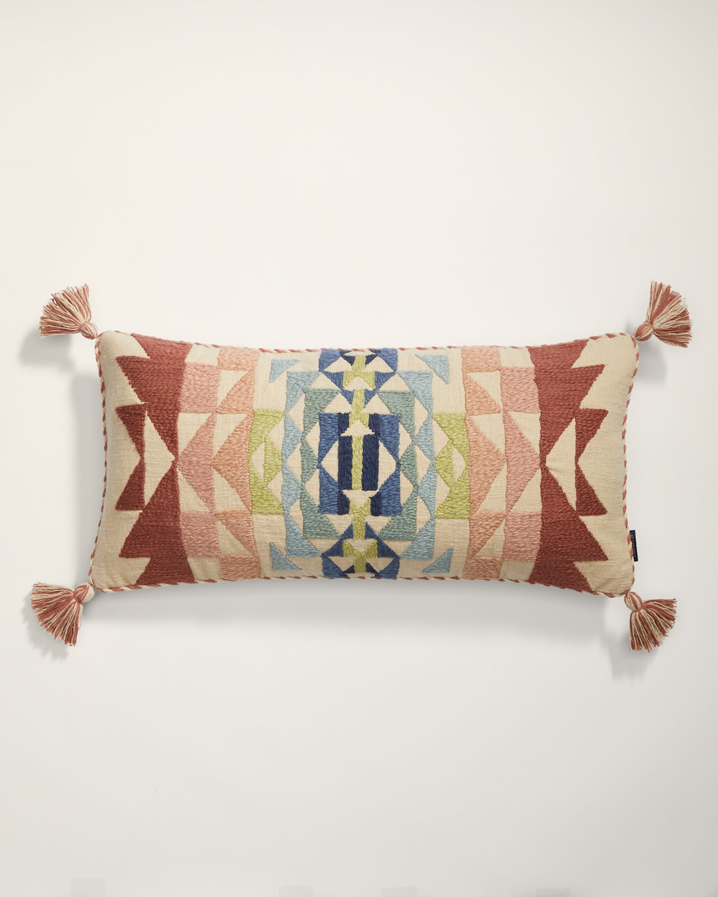 OPAL SPRINGS EMBROIDERED HUG PILLOW
